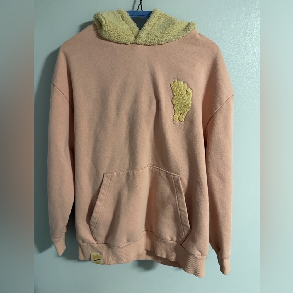 Disney Pink Cowl Neck Sweater with Cream Accents